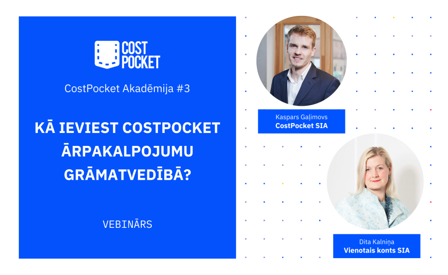 CostPocket Akadēmija #3: Kā ieviest CostPocket ārpakalpojumu grāmatvedībā?